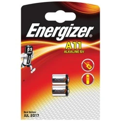 Μπαταρία λιθίου ENERGIZER E11A 38mAh 6V σε blister δύο τεμαχίων