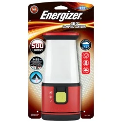 Φανάρι κατασκήνωσης αδιάβροχο Energizer Camping 360° με 3 LED και φωτεινότητα 500 lumens