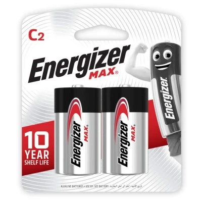 Αλκαλικές μπαταρίες Εnergizer MAX C-LR14 1.5V σε blister δύο τεμαχίων