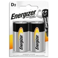 Αλκαλικές μπαταρίες ENERGIZER ALKALINE POWER D-LR20 σε blister 2 τεμαχίων