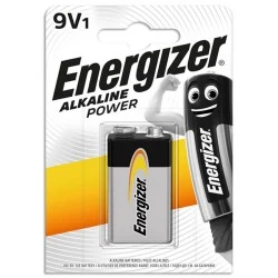 Αλκαλική μπαταρία ENERGIZER 9V ALKALINE POWER 6LR61 σε συσκευασία blister