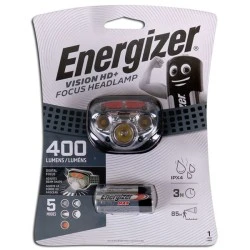 Φακός κεφαλής Energizer Vision HD+ Focus με 3 μπαταρίες AAA και φωτεινότητα 400 Lumens
