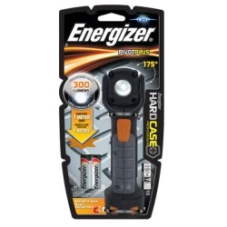 Φακός χειρός Energizer Hard Case Professional Professional Pivot Plus 2xAA με ενσωματωμένο μαγνήτη