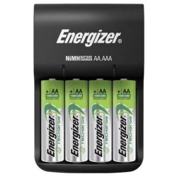 Φορτιστής μπαταριών AA/AAA Energizer Βase με 4 επαναφορτιζόμενες μπαταρίες ΑΑ & τροφοδοσία μέσω USB