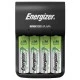 Φορτιστής μπαταριών AA/AAA Energizer Βase με 4 επαναφορτιζόμενες μπαταρίες ΑΑ & τροφοδοσία μέσω USB