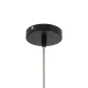 GloboStar® ALOHA 01751 Boho Κρεμαστό Φωτιστικό Καμπάνα Μονόφωτο 1 x E27 IP20 Μπεζ Σχοινί - Μ45 x Π45 x Y48cm