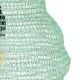 Φωτιστικό KENTUCKY Vintage κρεμαστό μεταλλικό πλέγμα τιρκουάζ 1 x E27 IP20 με διάσταση Μ40xΠ40xY60cm 01900