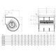 Βεντιλατέρ διπλής αναρρόφησης Bahcivan BFC133-4K 95W 1180rpm 750m³/h για Fan-Coil