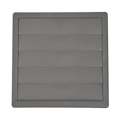 Περσίδα βαρύτητας Φ100 170x170mm γκρι πλαστική ABS