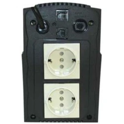 Σταθεροποιητής τάσης INVICTUS AVR-PL-1500VA μονοφασικός με LED και αντικεραυνική προστασία