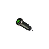 Ενδεικτική λυχνία βιδωτή Φ10 LED Fast On 220VAC/DC AD22C-10D XND πράσινη IP40