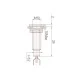 Ενδεικτική λυχνία βιδωτή Φ10 LED Fast On 220VAC/DC AD22C-10D XND πράσινη IP40