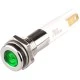 Ενδεικτική λυχνία βιδωτή Φ10 LED 24VDC πράσινη H10F-24G AUTONICS στεγανή IP65 Ενδεικτική λυχνία βιδωτή Φ10 LED 24VDC πράσινη H10F-24G AUTONICS στεγανή IP65