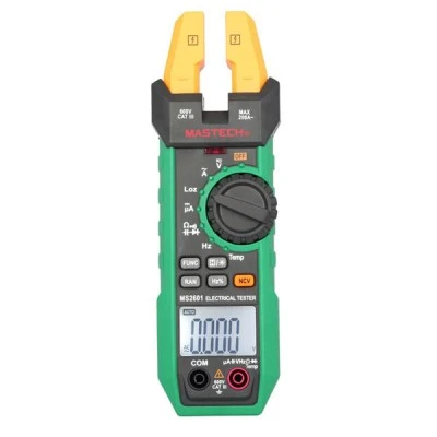 Αμπεροτσιμπίδα ψηφιακή MASTECH MS2601 AC/DC σταθερών σιαγώνων & χωρητικότητα & συχνότητα