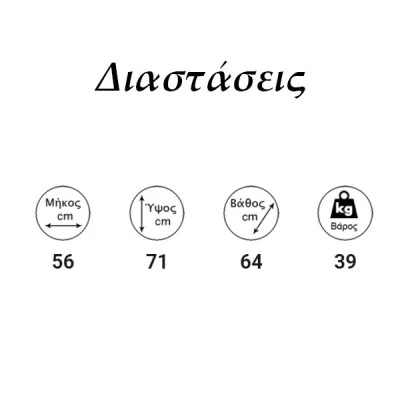 Γεννήτρια θερμού αέρα LODOS 25 φυσικού αερίου ή υγραερίου με 5 βαθμίδες θέρμανσης