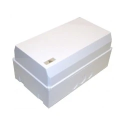 Κουτί εξωτερικό 280x160x130mm με λευκό καπάκι στεγανό IP55 DABLER