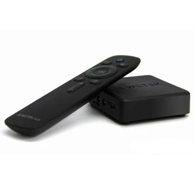 Δέκτης IPTV WeTek HUB Media Player KODI HEVC 4K ANDROID 5.1.1 με επεξεργαστή AMLogic S905-H