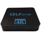 Δέκτης IPTV QU+ ONE 4k HEVC Multimedia Player Stalker Middleware KODI Xtream Code Android 6.0 (4IN1)