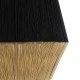 Κρεμαστό Φωτιστικό Μονόφωτο 1 x E27 AC220-240V IP20 - Φ50 x Υ80cm - Μαύρο με Μπεζ Λεπτό Νήμα Βαμβακερό Πλέγμα Καμπάνα GloboStar® SALERNO 02080 Boho Κρεμαστό Φωτιστικό Οροφής Μονόφωτο 1 x E27 AC220-240V IP20 - Φ50 x Υ80cm - Μαύρο με Μπεζ Λεπτό Νήμα Βαμβακερό Πλέγμα Καμπάνα - 5 Χρόνια Εγγύηση