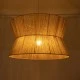 Φωτιστικό Boho κρεμαστό με πλέγμα μονόφωτο 1 x E27 IP20 μπεζ σχοινί & διάσταση Μ80xΠ80xΥ48cm GloboStar® BISBEE 02205 Boho Κρεμαστό Φωτιστικό Πλέγμα Μονόφωτο 1 x E27 IP20 Μπεζ Σχοινί - Μ80 x Π80 x Υ48cm