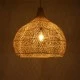 GloboStar® ADEJE 02210 Boho Κρεμαστό Φωτιστικό Μονόφωτο 1 x E27 AC220-240V IP20 - Φ60 x Υ60cm - Μπεζ Ξύλινο Μπαμπού Πλέγμα Καμπάνα GloboStar® ADEJE 02210 Boho Κρεμαστό Φωτιστικό Πλέγμα Μονόφωτο 1 x E27 IP20 Μπεζ Ξύλο - Μ60 x Π60 x Υ60cm