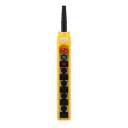 Μπουτονιέρα γερανών στεγανή XCD65C XND 1 ταχύτητας 10 πλήκτρων στεγανή IP65