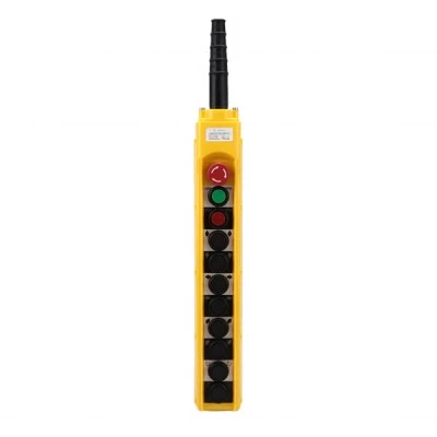 Μπουτονιέρα γερανών στεγανή XCD65C XND 1 ταχύτητας 10 πλήκτρων στεγανή IP65