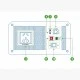 Μετατροπέας τάσης - Inverter Epsolar 24V 1200W Epever καθαρού ημίτονου με προηγμένη τεχνολογία SPWM