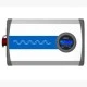 Inverter - μετατροπέας τάσης DC-AC 1000W/24V ημιτονικής εξόδου Epsolar Epever με  LCD οθόνη