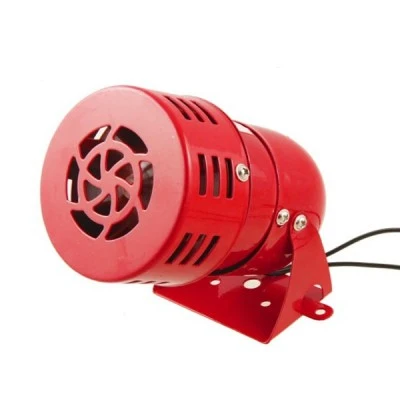Σειρήνα περιστροφική ΜΙΝΙ μεταλλική CNTD MS-190 24VDC 100dB/1m με καλώδιο