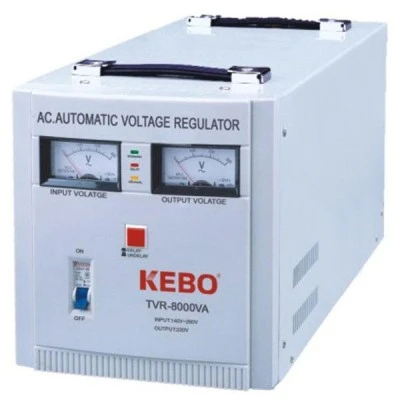 Σταθεροποιητής - ρυθμιστής τάσης TVR KEB 8000VA αναλογικός υψηλής απόδοσης