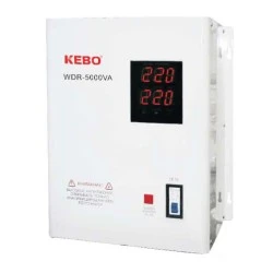 Σταθεροποιητής - ρυθμιστής τάσης (WDR)KEB 5000VA αναλογικός υψηλής απόδοσης επίτοιχος