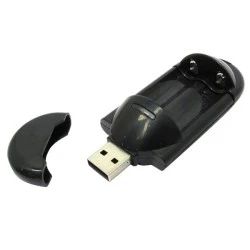 Φορτιστής μπαταριών USB MWA MWU112 για 2XAA 5VCD 200mA 20x17x87.6mm