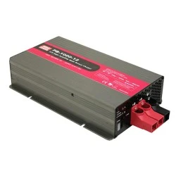Φορτιστής μπαταριών οξέος μολύβδου MEAN WELL PFC PB1000-48 57.6V 17.4A με ενδεικτικά led φόρτισης