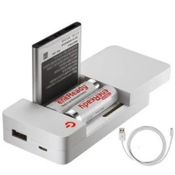 Φορτιστής μπαταριών λιθίου-νικελίου MEAN WELL MWI316 USB 5V 1000mA με ενσωματωμένη έξοδο USB