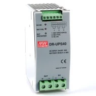 Τροφοδοτικό ράγας MEAN WELL DR-UPS40 UPS 960W 24V με προστασία πολικότητας μπαταρίας