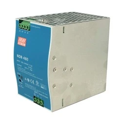 Τροφοδοτικό ράγας MEAN WELL SLIM NDR480-48 480W 48V με προστασία υπερφόρτωσης και υπέρτασης