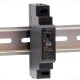 Τροφοδοτικό ράγας MEAN WELL ULTRA SLIM HDR15-5 12W 5V 2.4A  με ενδεικτικό led power on