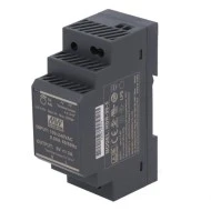Τροφοδοτικό ράγας MEAN WELL ULTRA SLIM HDR30-24 30W 24V 1.50A με ενδεικτικό led power on