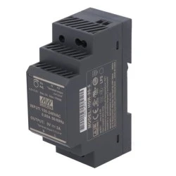 Τροφοδοτικό ράγας MEAN WELL ULTRA SLIM HDR30-12 24W 12V 2.00A με ενδεικτικό led power on