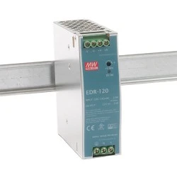 Τροφοδοτικό ράγας MEAN WELL SLIM EDR120-24 120W 24V με προστασία υπερθέρμανσης