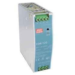 Τροφοδοτικό ράγας MEAN WELL SLIM EDR120-24 120W 24V με προστασία υπερθέρμανσης
