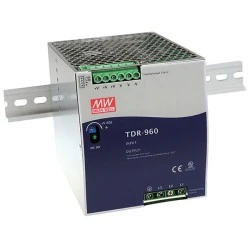 Τροφοδοτικό ράγας TDR960-24 MEAN WELL 960W 24V 3Φ υψηλής απόδοσης και χαμηλής κατανάλωσης