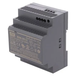 Τροφοδοτικό ράγας 92W είσοδο 24V και έξοδο 3.83A ULTRA SLIM HDR100-24 MEAN WELL