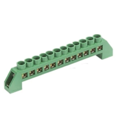 Μπάρα γείωσης με καλυμμένες επαφές (6X9mm) 12P KC-028E JIE