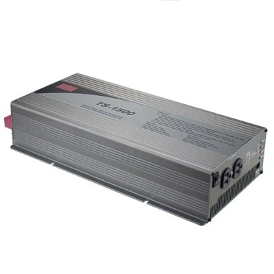 Inverters-μετατροπέας MEAN WELL TS1500-248B 1500W 48VDC καθαρού ημιτόνου με διακόπτη power on/off