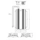 Inverter-μετατροπέας 1500W 24VDC MEAN WELL A302-1K7F3 τροποποιημένου ημιτόνου για ωμικά φορτία