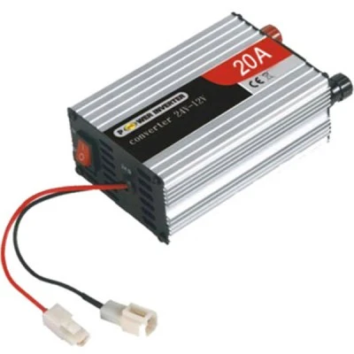 Converter - μετατροπέας τάσης 240W από 24V σε 12V DC. HCO-20A με προστασία από υπερθέρμανση Converter - μετατροπέας τάσης 240W από 24V σε 12V DC. HCO-20A με προστασία από υπερθέρμανση