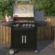 Ψησταριά υγραερίου GS GRILL LUX 3+1 CAST IRON μαντεμένιες με σχάρες & αυτόματη ανάφλεξη