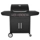 Ψησταριά υγραερίου GS GRILL LUX 3+1 CAST IRON μαντεμένιες με σχάρες & αυτόματη ανάφλεξη